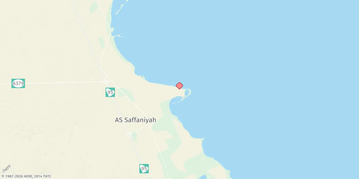Map preview for Ras As Saffaniyah