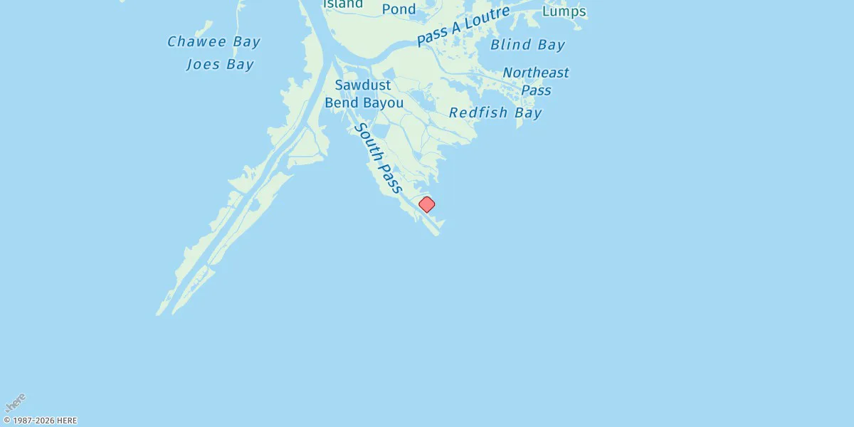 Map preview for Port Eads, South Pass