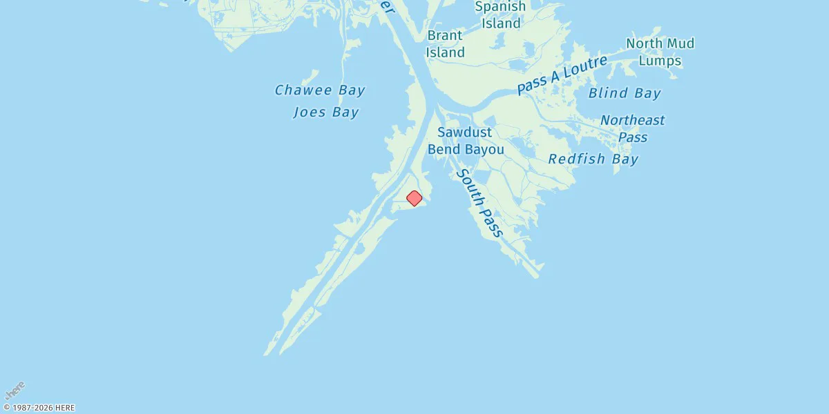 Map preview for Joseph Bayou