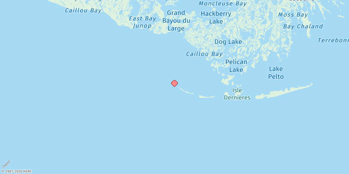 Map preview for Raccoon Point, Caillou Bay