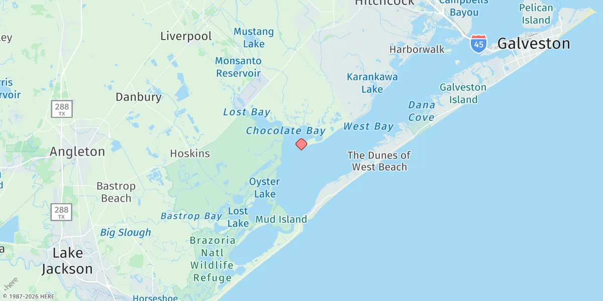 Map preview for Alligator Point, West Bay
