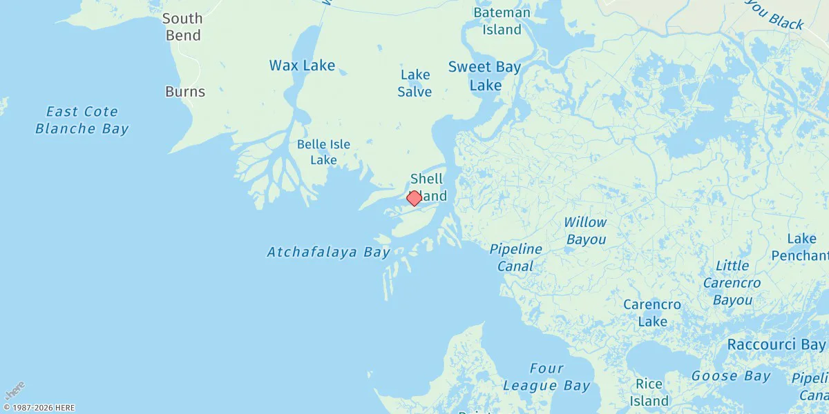 Map preview for Shell Island
