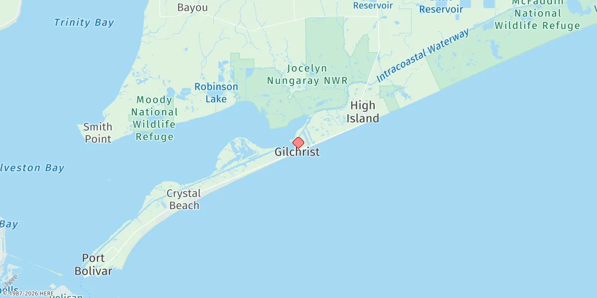 Map preview for Gilchrist, East Bay