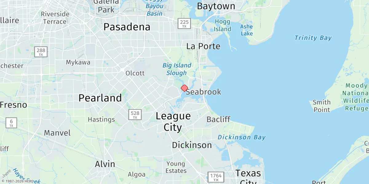 Map preview for Clear Lake