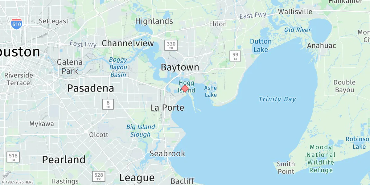 Map preview for Morgans Point, Barbours Cut