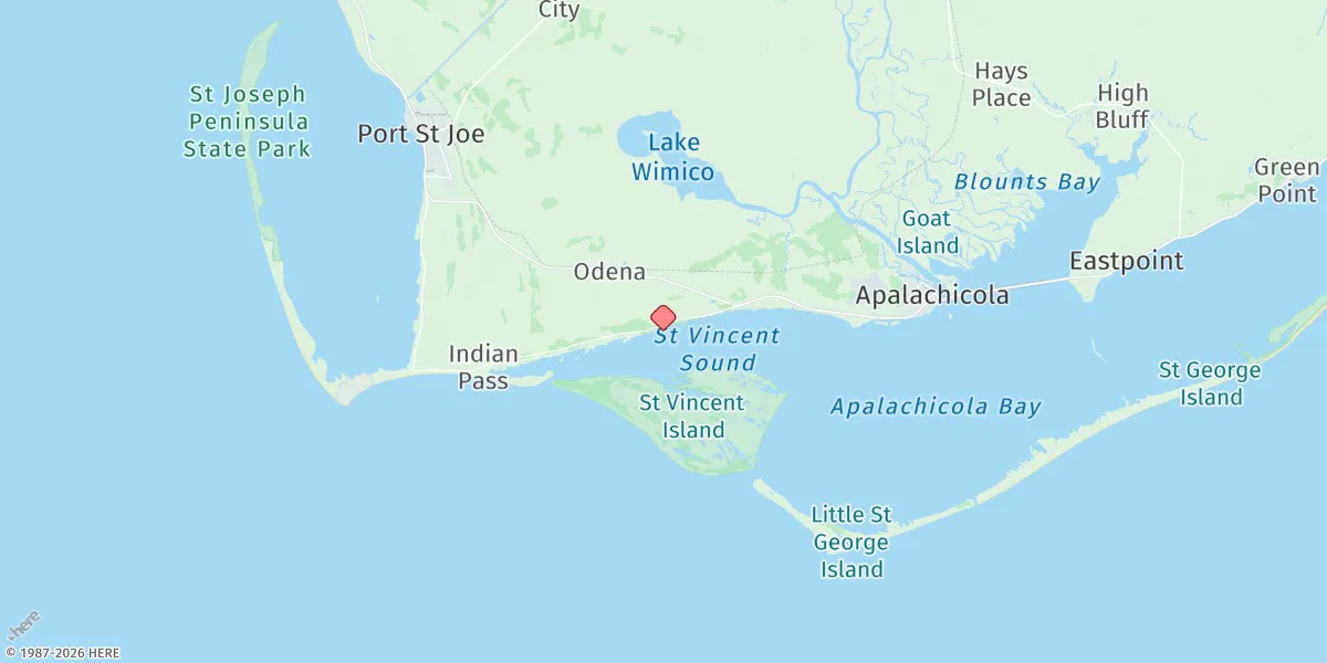 Map preview for Eleven Mile, St. Vincent Sound