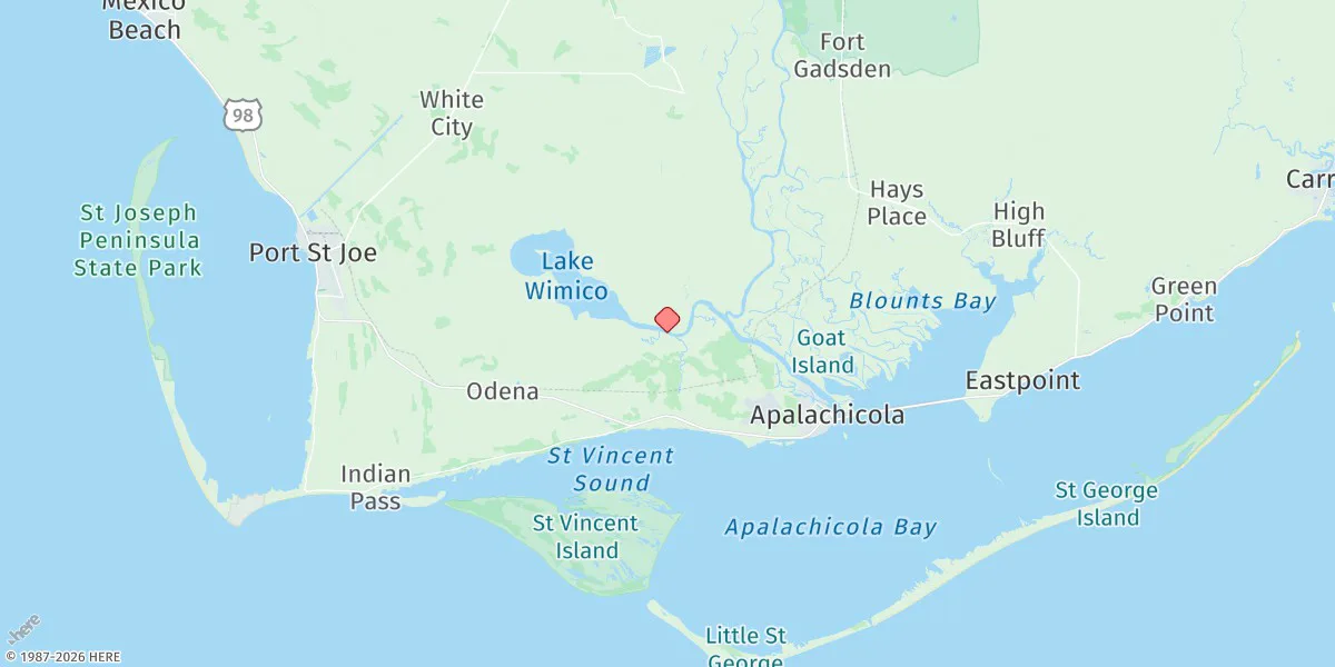 Map preview for Huckleberry Landing, Jackson River