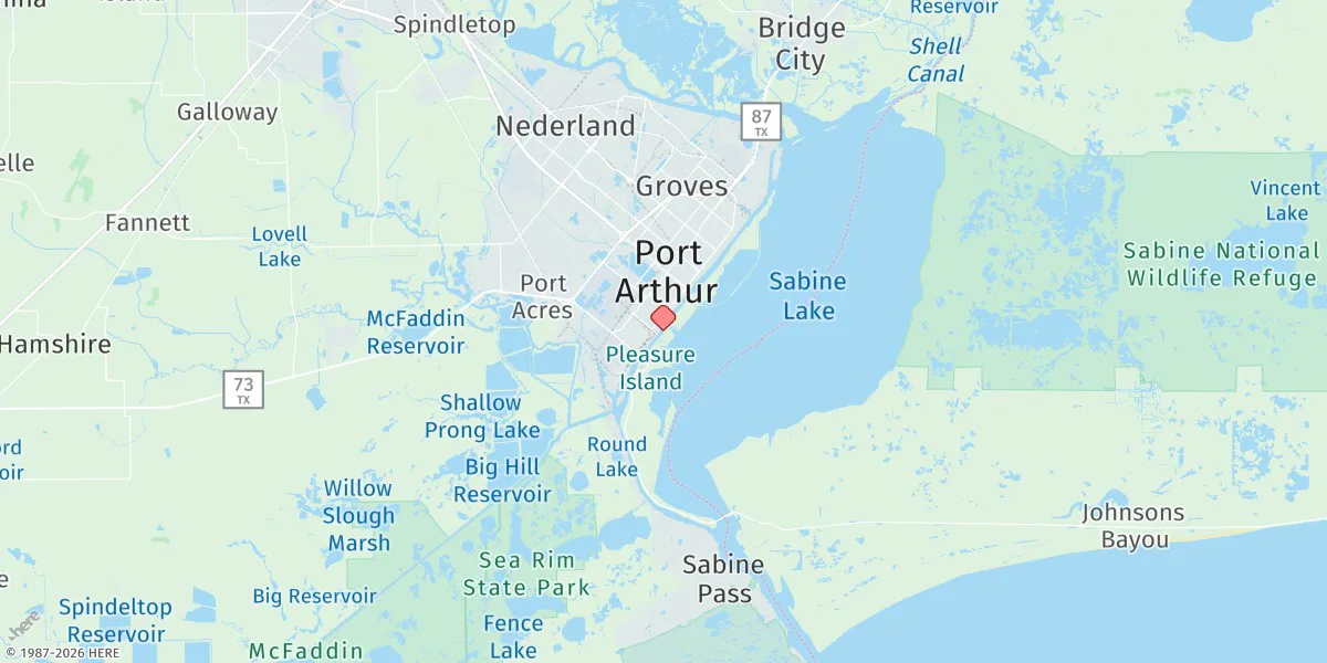 Map preview for Port Arthur