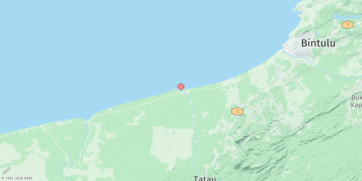 Map preview for Kuala Tatau