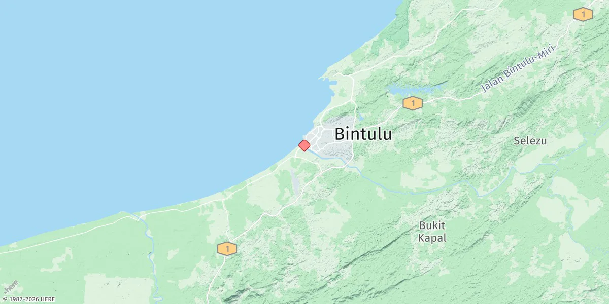 Map preview for Kuala Bintulu
