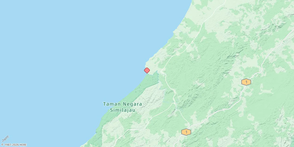 Map preview for Kuala Similajau