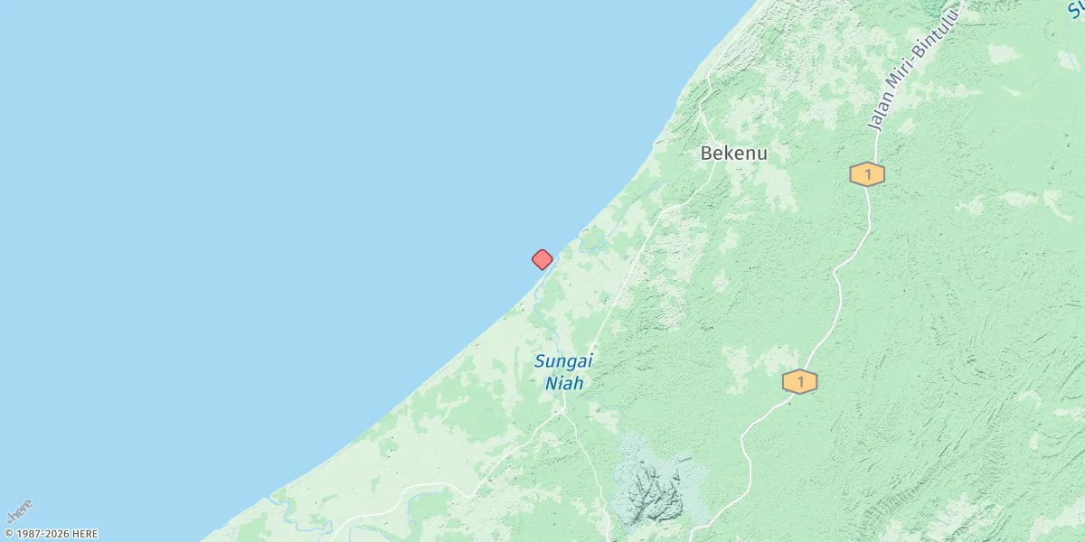 Map preview for Kuala Niah