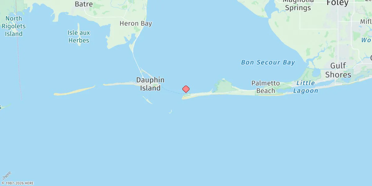 Map preview for Mobile Point (Fort Morgan)
