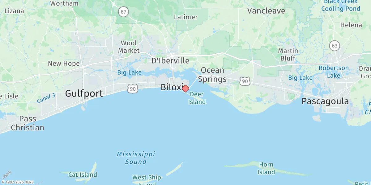 Map preview for Deer Island