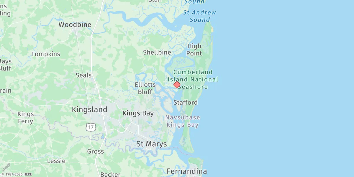 Map preview for Crooked River, Cumberland Dividings