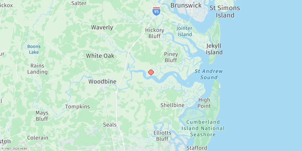 Map preview for Bailey Cut, 0.8 Mile West Of