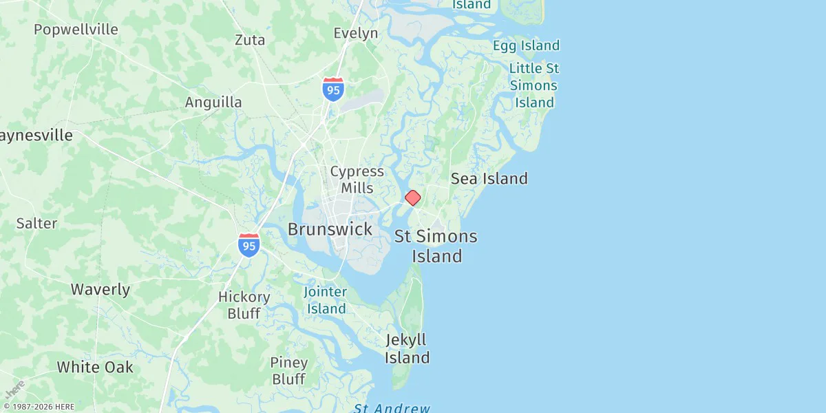 Map preview for Frederick River Bridge
