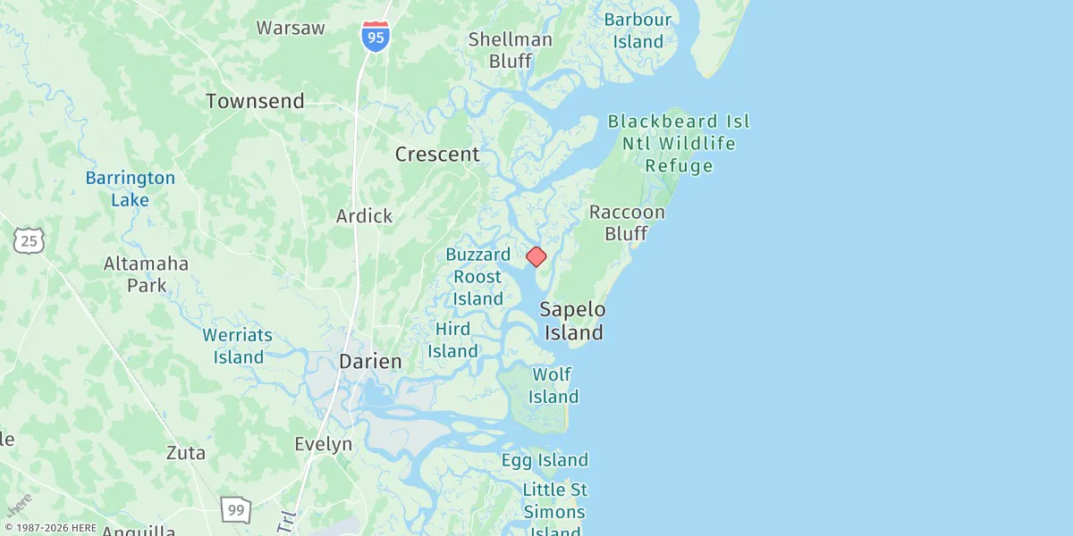 Map preview for Old Tea Kettle Creek (Daymark 173)