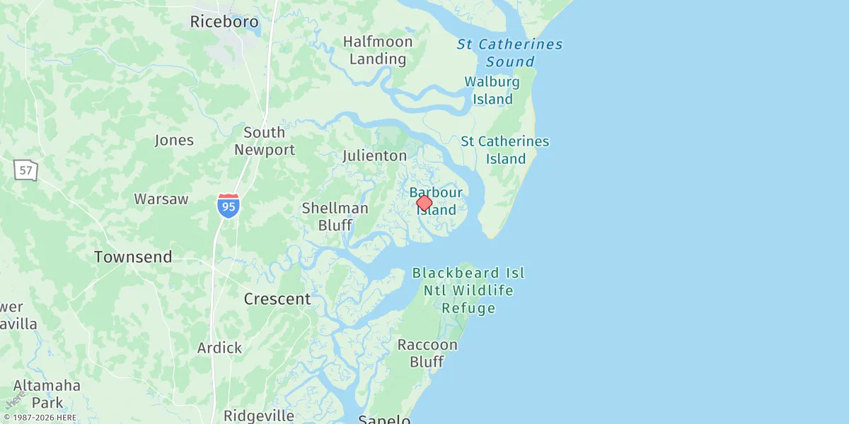 Map preview for Barbour Island, Barbour Island River