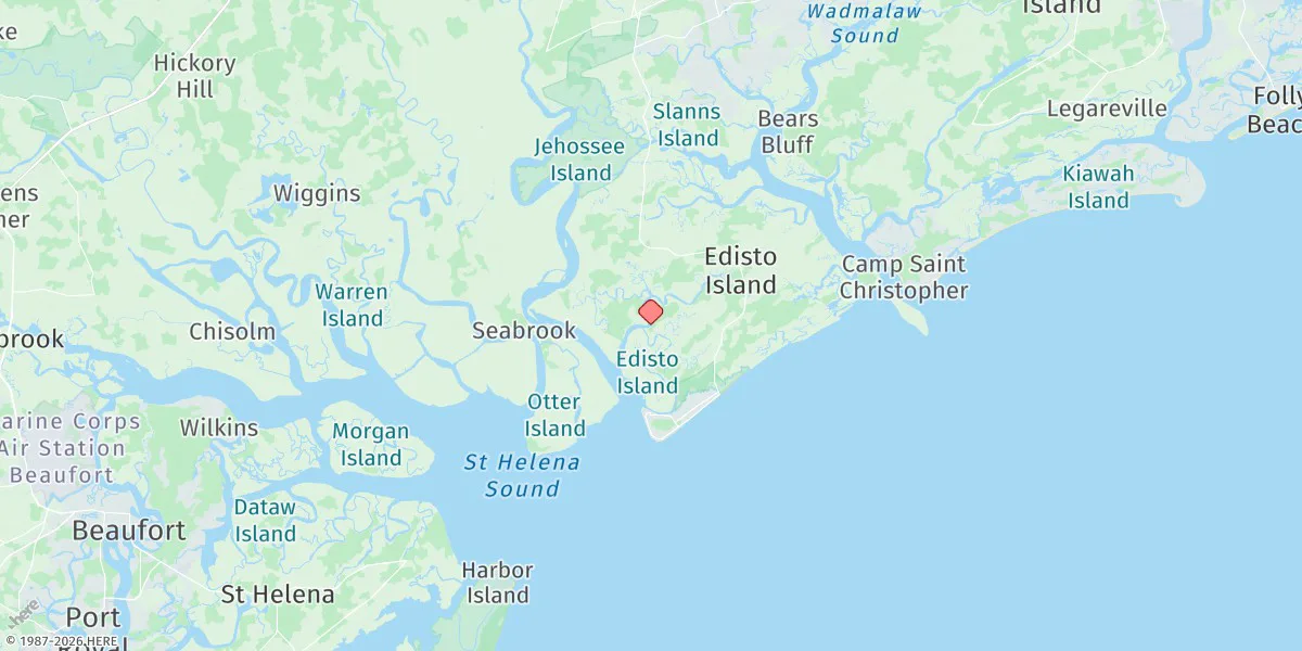 Map preview for Peters Point, St. Pierre Creek