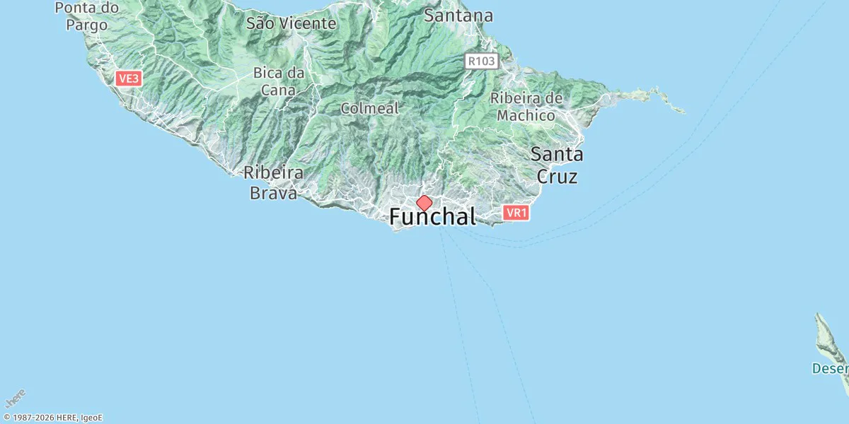 Map preview for Funchal