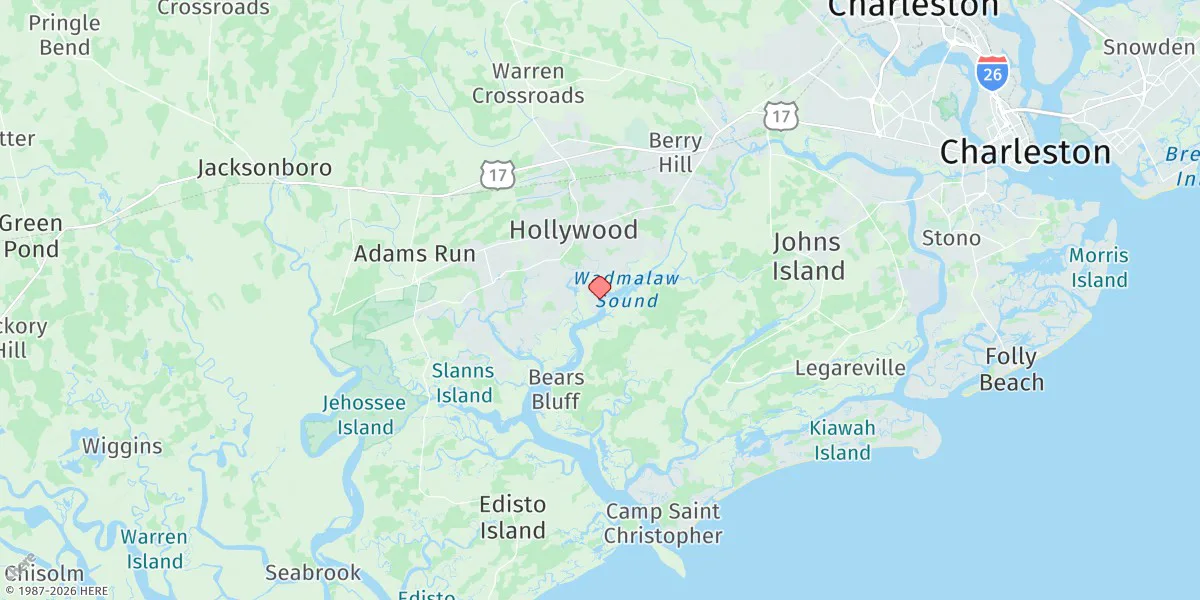 Map preview for Yonges Island