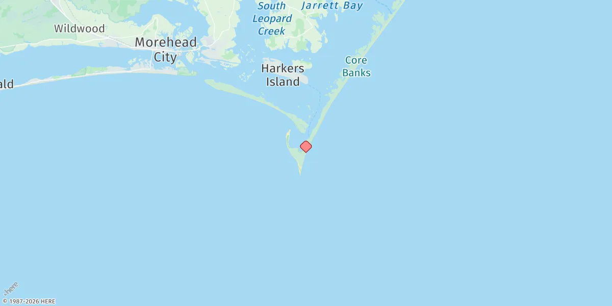 Map preview for Cape Lookout (Ocean)