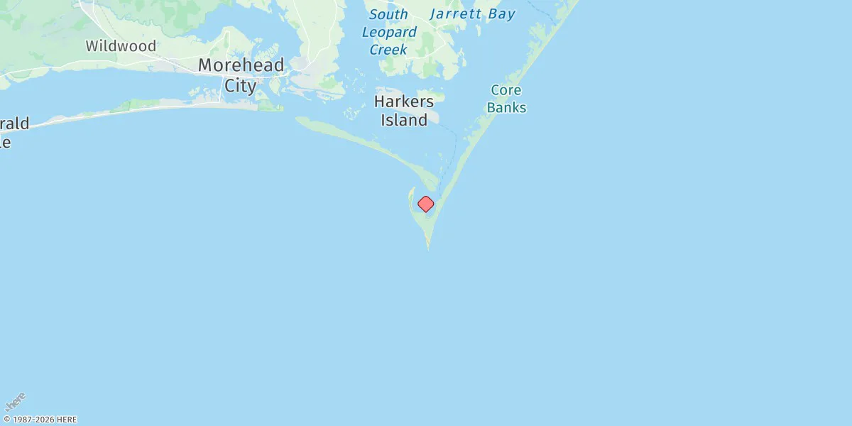 Map preview for Cape Lookout Bight