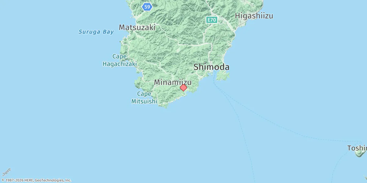 Map preview for Minami Izu