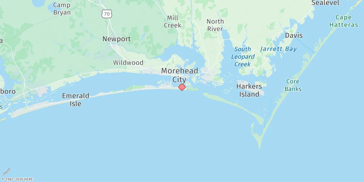 Map preview for Atlantic Beach