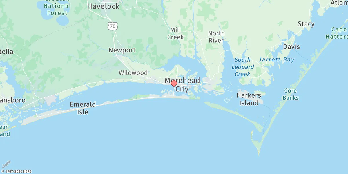 Map preview for Atlantic Beach Bridge