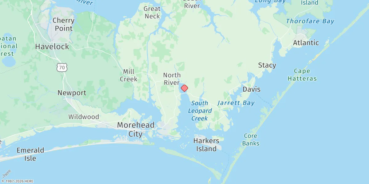Map preview for North River Bridge