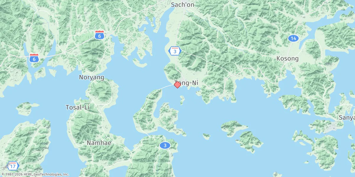 Map preview for Samcheonpo