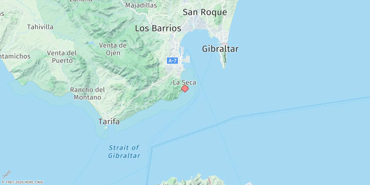 Map preview for Punta Carnero