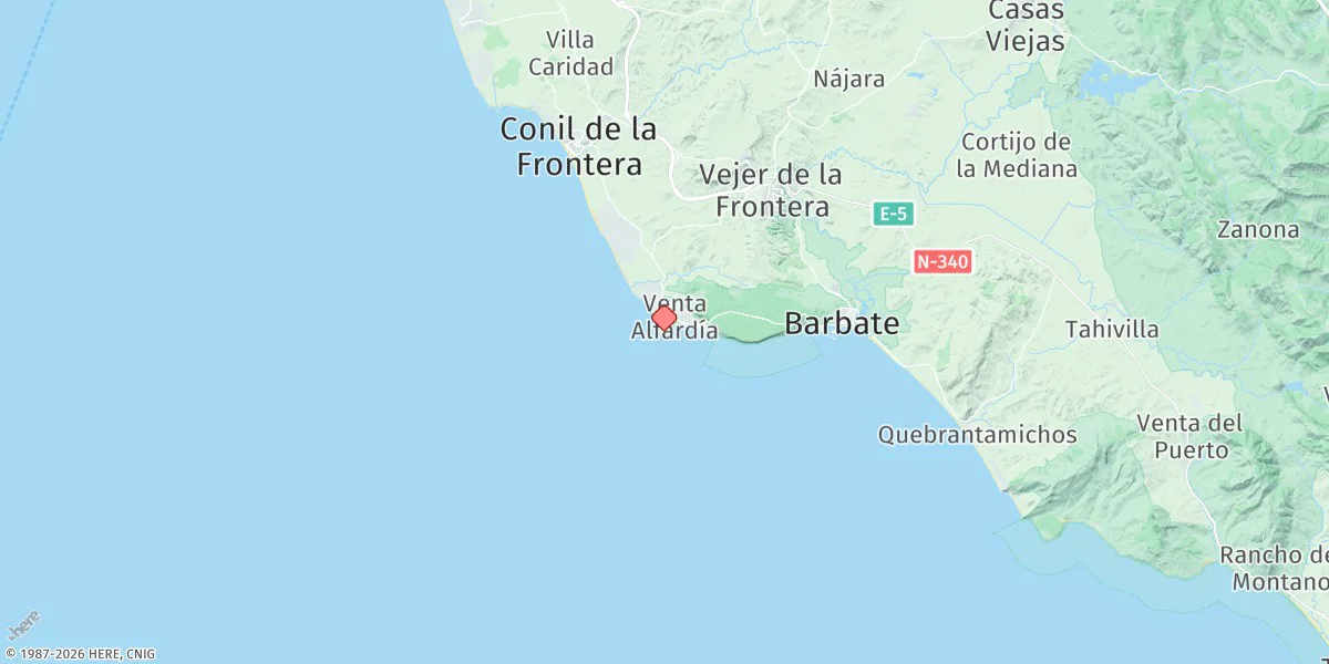 Map preview for Cabo Trafalgar