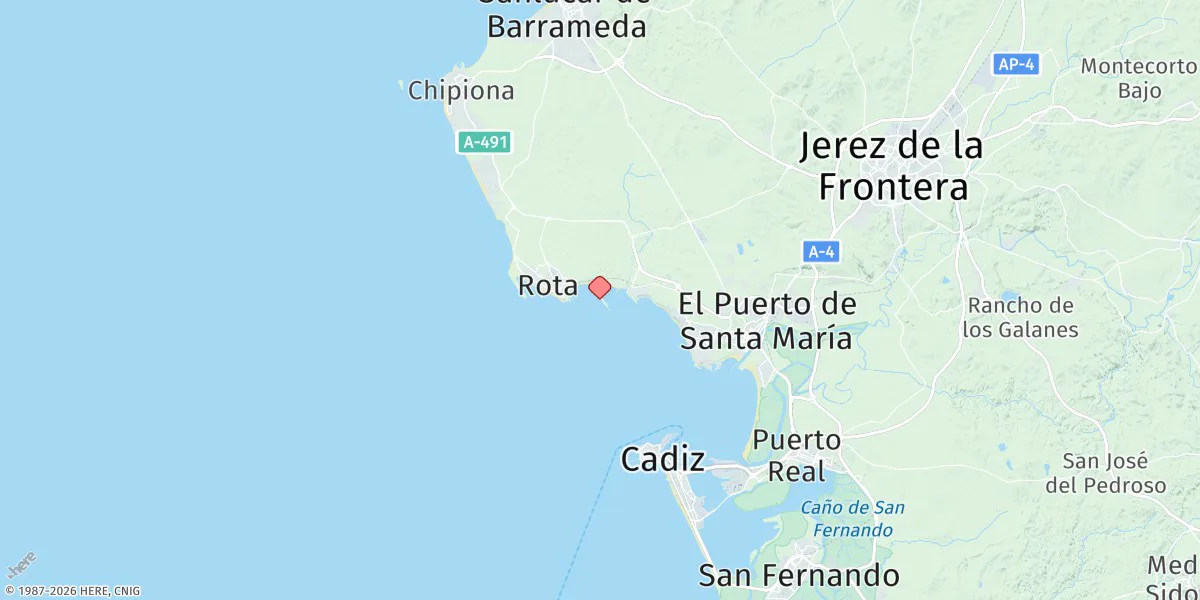 Map preview for Rota
