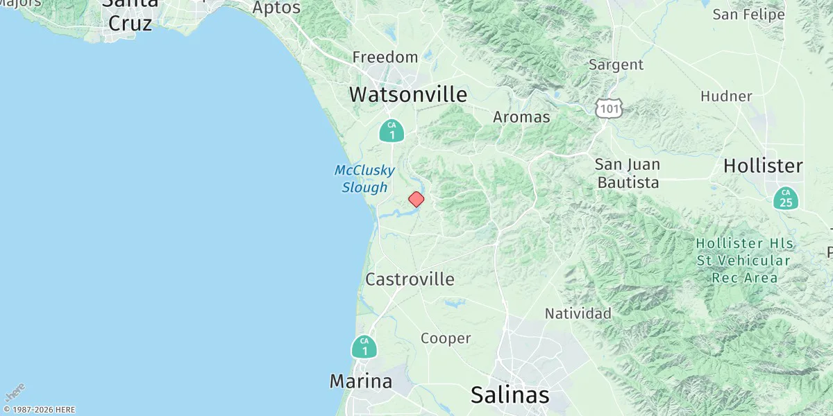 Map preview for Elkhorn, Elkhorn Slough