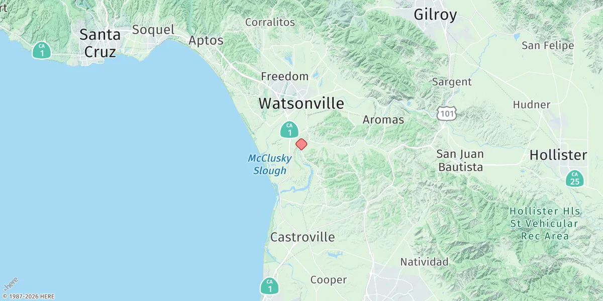 Map preview for Elkhorn Slough Railroad Bridge