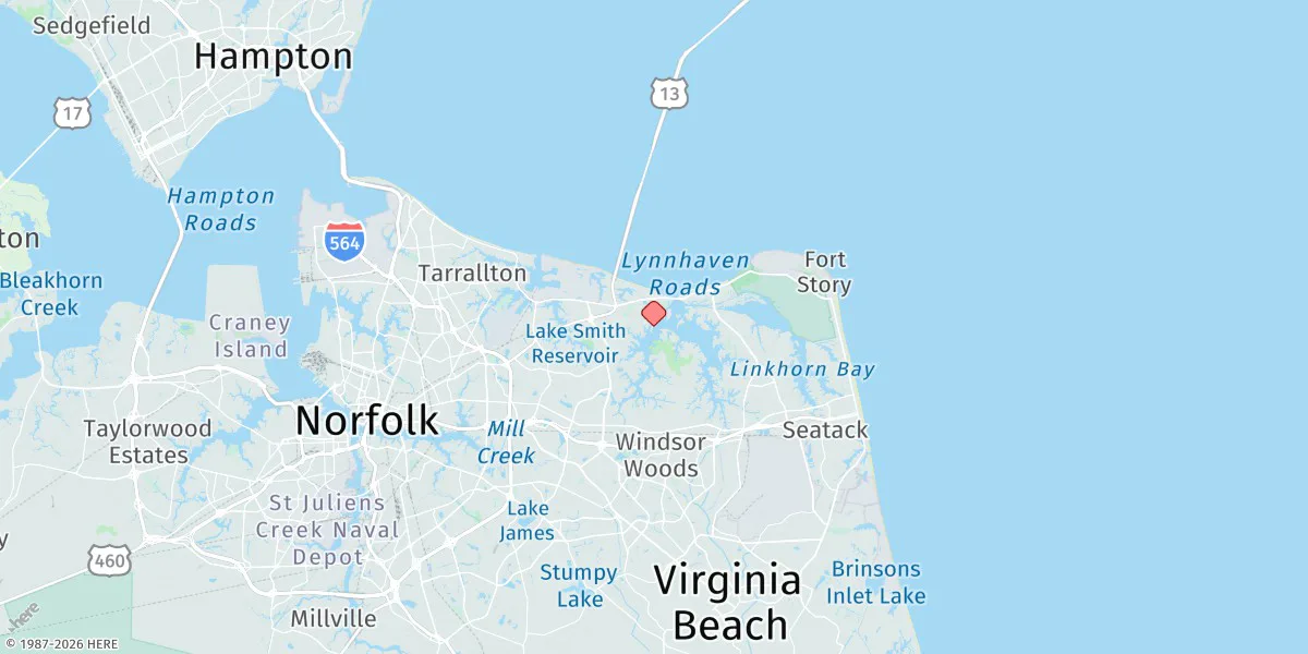 Map preview for Bayville