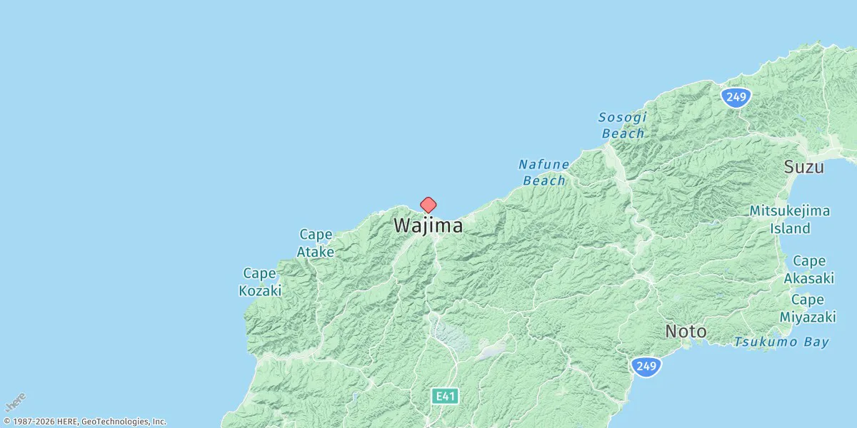Map preview for Wajima