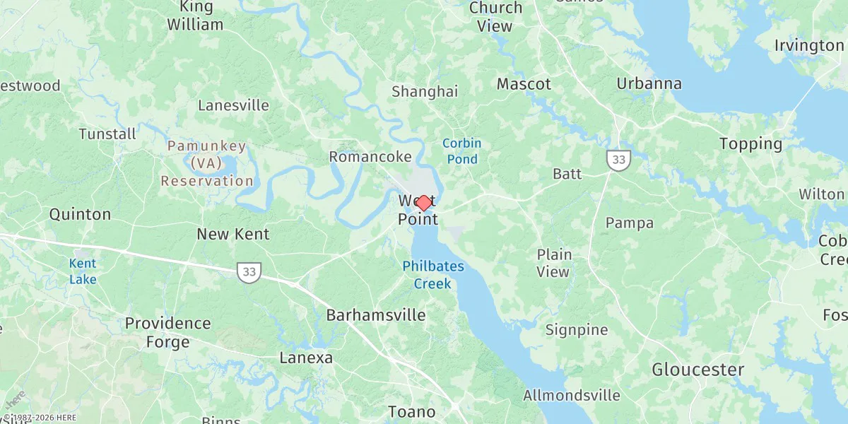 Map preview for West Point