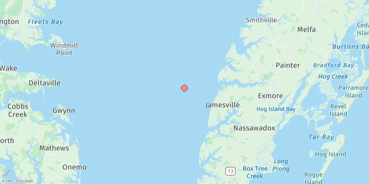 Map preview for Rappahannock Light