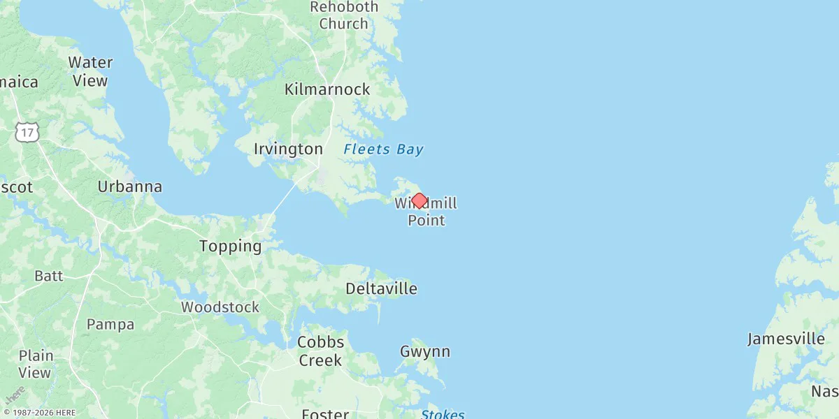 Map preview for Windmill Point