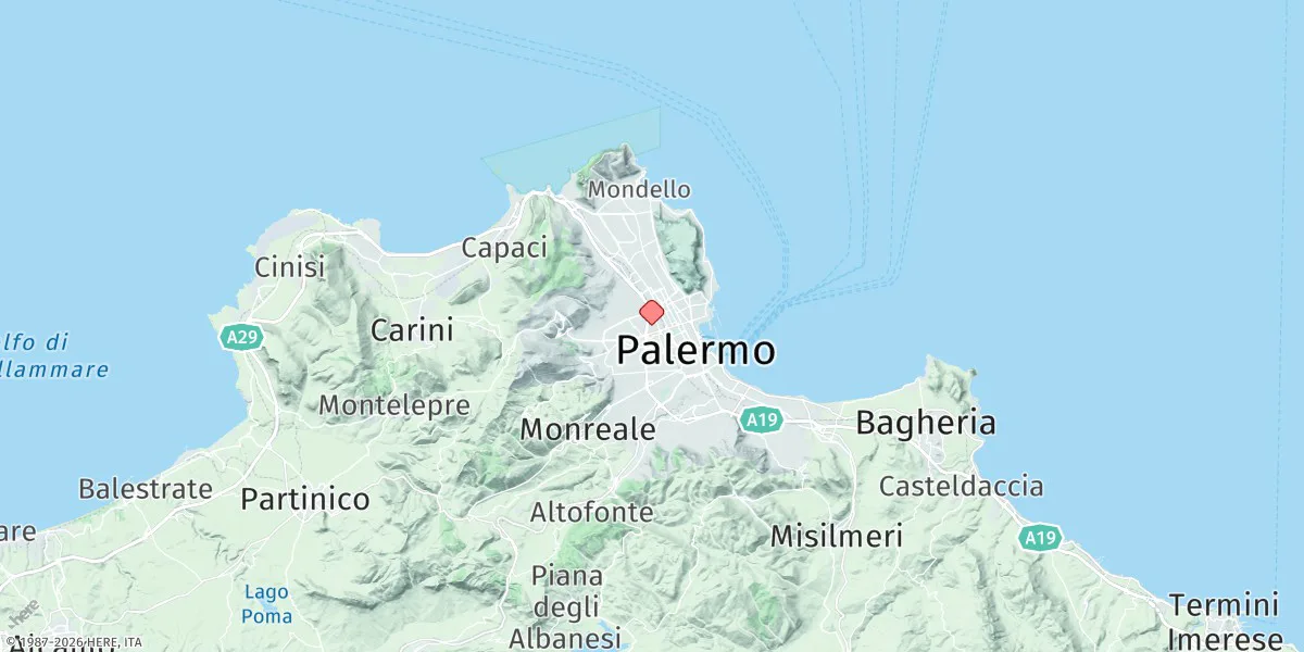Map preview for Palermo