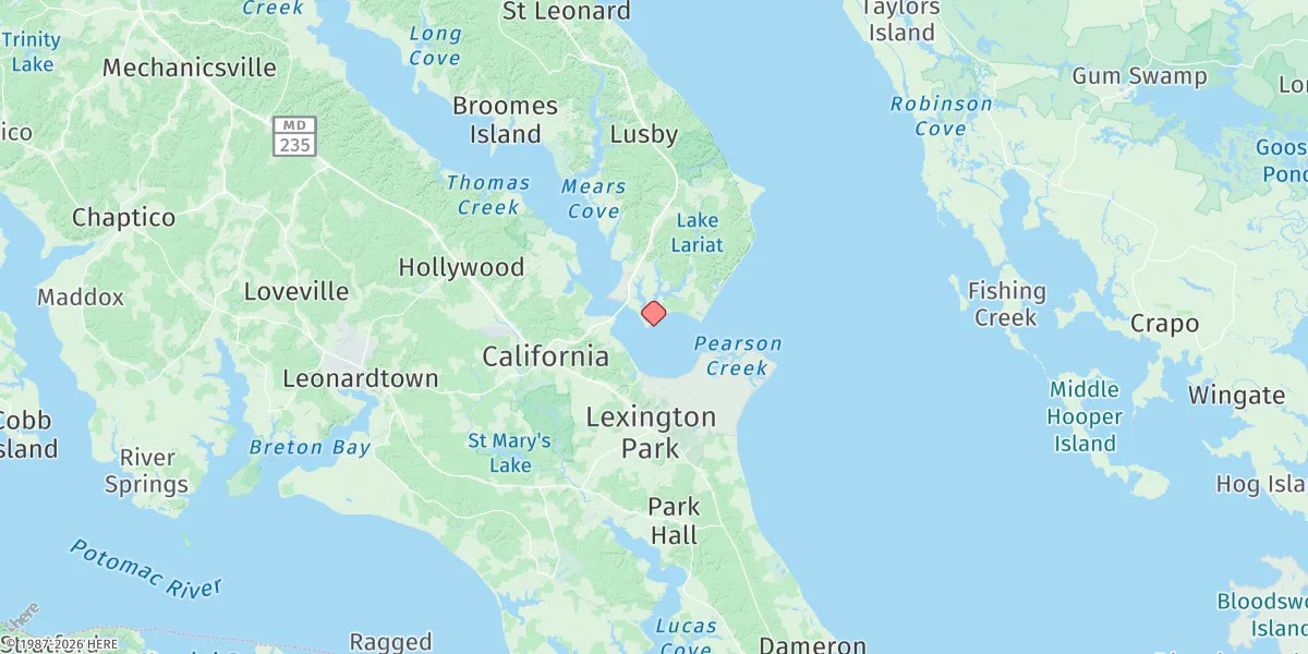 Map preview for Solomons Island