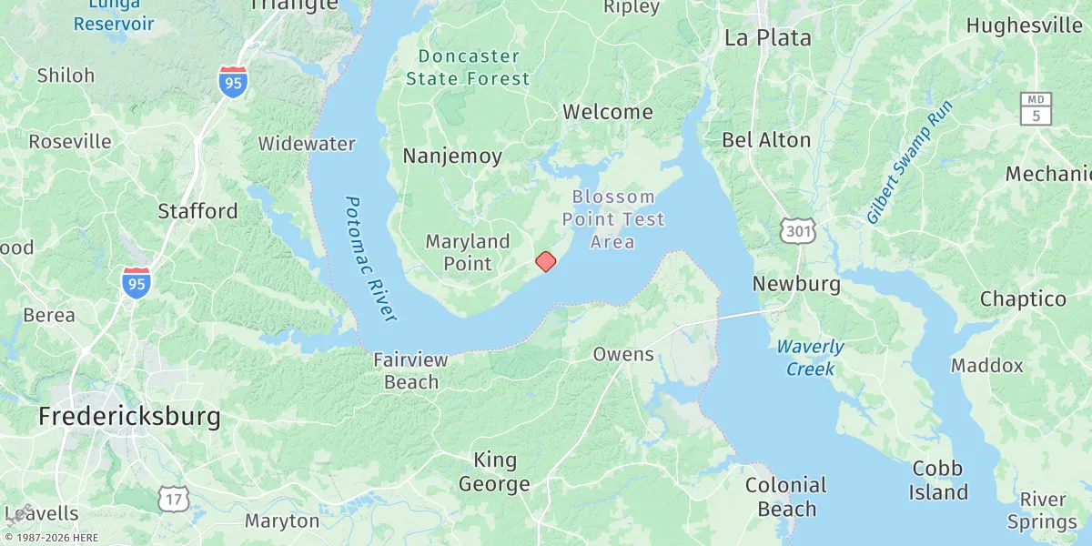 Map preview for Riverside, Md.
