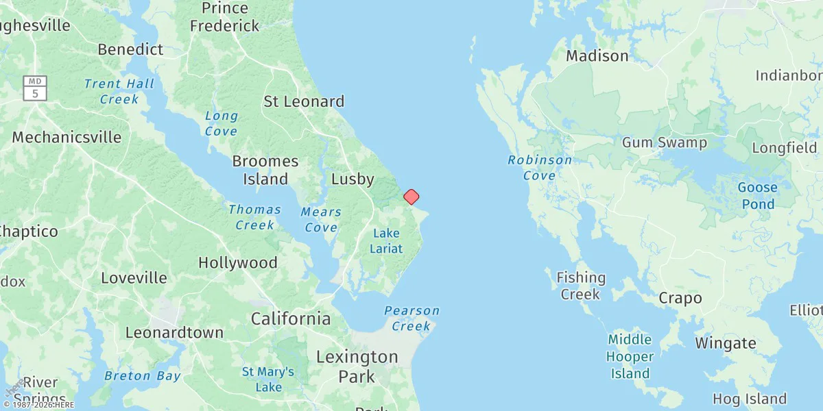 Map preview for Cove Point