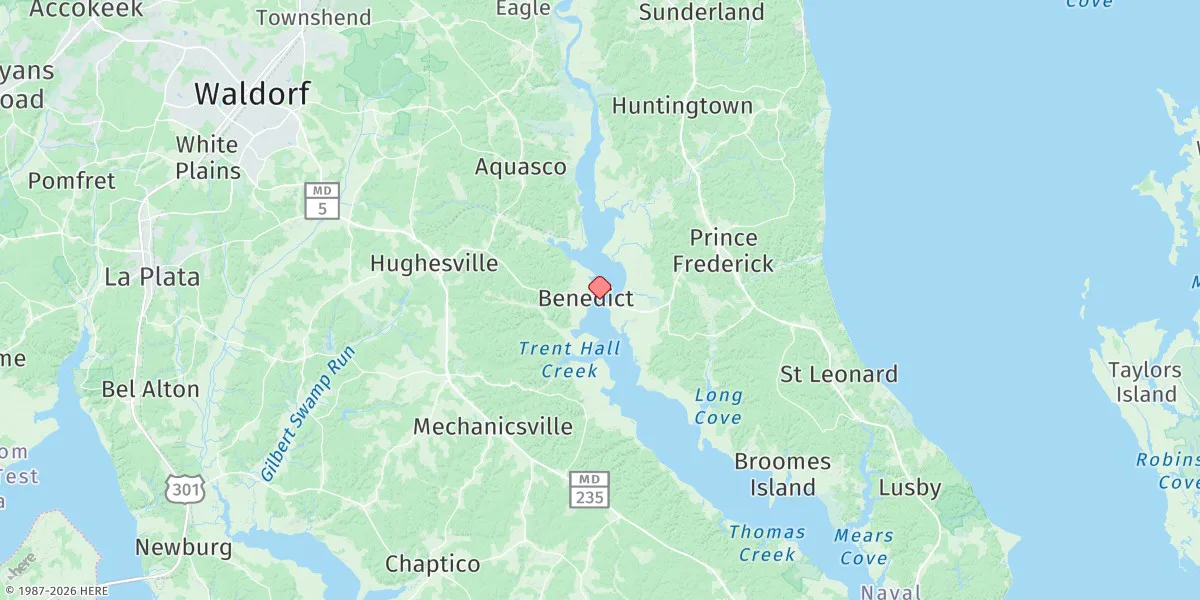 Map preview for Benedict