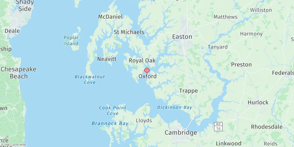 Map preview for Oxford