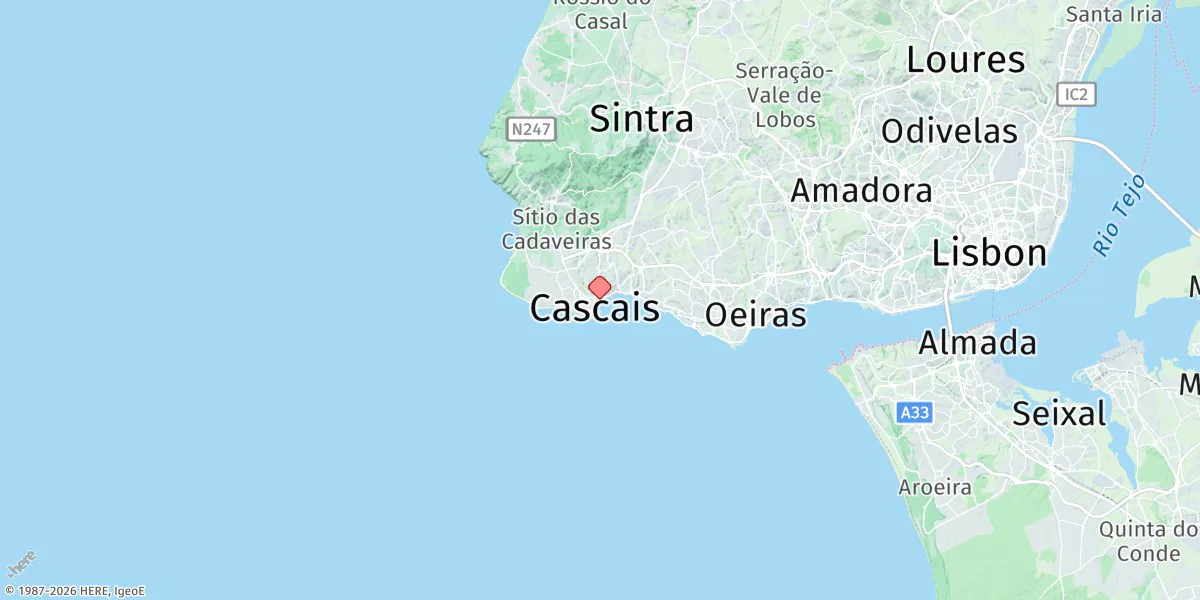 Map preview for Cascais